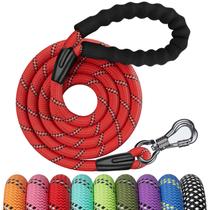 Correa para Perro NTR de 2.4 m de Alta Resistencia con Cuerda Verde y Asa Acolchada Correa para Perro NTR de 2.4 m de Alta Resistencia con Cuerda Verde y Asa Acolchada
