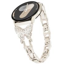 Correa para Reloj G-ficu Mariposa con Diamantes 20 mm para Samsung Galaxy Correa para Reloj G-ficu Mariposa con Diamantes 20 mm para Samsung Galaxy