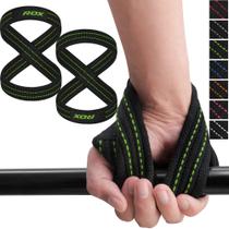 Correas de Levantamiento RDX Figura 8 con Soporte para Muñeca
