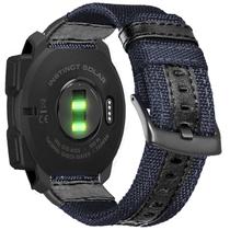 Correas Olytop de Nylon 22mm para Garmin Instinct Azul