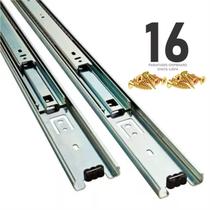 Corrediça de Gaveta Trilho Telescópico 40cm Par