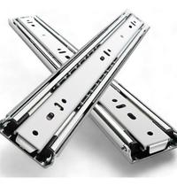 Corrediça Gaveta Trilho Telescópico 45cm 450mm Par 45kg H45