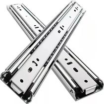 Corrediça Gaveta Trilho Telescópico 45cm1 Par H45 450mm