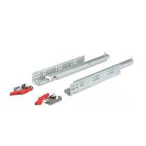 Corrediça invisa gt2 push 30kg 400mm aco zin - 433.03.134