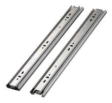 Corrediça Light Gaveta Trilho Telescópico 25Cm Par Rolamento Via Esfera De Aço