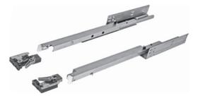 Corrediça Oculta Invisível Extração Total Amort. 35cm 350mm