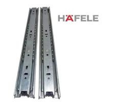 Corrediça Para Gavetas Telescópica Larga 450mm Hafele 45cm