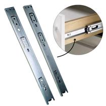 Corrediça Telescópica 30cm Aço Reforçada Para Gavetas