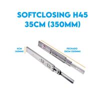 Corredica Telescopica Push To Open 350mm Fecho Toque