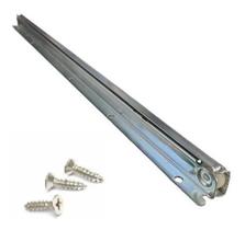 Corrediça Trilho De Apoio Para Gavetas 45cm 01 Par (4 Peças)