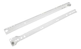 Corrediça Trilho Para Gaveta Com Roldana 300 Mm Branco Corrediça Trilho Para Gaveta Com Roldana 300 Mm Branco