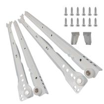 Corrediças para gaveta COLLINETS 20 polegadas capacidade de 34 kg em aço Corrediças para gaveta COLLINETS 20 polegadas capacidade de 34 kg em aço
