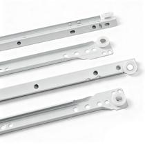 Corrediças para gaveta Hodyludy 55 lb, 56 cm, branco, fechamento suave Corrediças para gaveta Hodyludy 55 lb, 56 cm, branco, fechamento suave