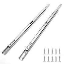 Corrediças para gaveta Suiwotin 34 cm de metal com rolamento de esferas, kit com 2