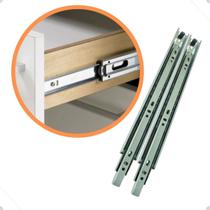 Corrediças Telescópica Gaveta Reforçada 45cm Kit com 6 Pares Corrediças Telescópica Gaveta Reforçada 45cm Kit com 6 Pares