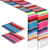 Corredor de mesa Arrowom Mexican Cinco De Mayo Rainbow 35x220cm Corredor de mesa Arrowom Mexican Cinco De Mayo Rainbow 35x220cm
