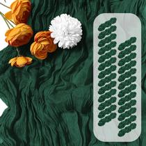 Corredor de mesa Fanteke, verde esmeralda, 43x274cm, 25 unidades Corredor de mesa Fanteke, verde esmeralda, 43x274cm, 25 unidades