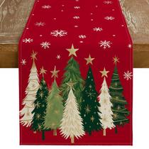 Corredor de mesa GEEORY Christmas GT150-120 33x305cm Vermelho