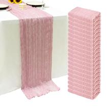 Corredor de Mesa Seveups Paquete de 20 Unidades 55x300 cm Rosa Poliéster