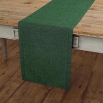 Corredor de mesa Solino Home Linen Athena Forest Green 36x150cm