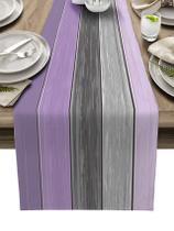 Corredor de mesa Vandarllin Farmhouse Algodão Linho 274cm