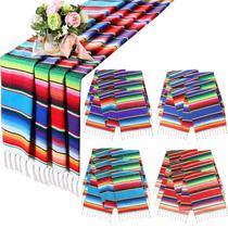 Corredores de mesa Panelee Mexican Serape 35 x 215 cm Algodão x12