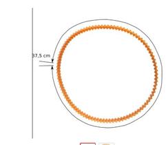 Correia 37,5 cm Do Motor Máquina Overlock Doméstica GN1 - Yamata