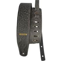 Correia Alça Basso Couro Cla Cs 07 Cinza Guitarra Violão