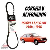Correia Alternador Escort 1.3/1.6 CHT - GIR/ ACD - 1984 ate 1995 - Gates 7410 - 10x1035