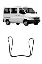 Correia alternador sprinter 310/312 (1997/2002)