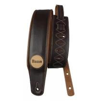 Correia Basso Classic Sintético Violão Guitarra Baixo Marrom Cla14