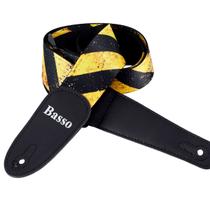 Correia Basso Poliester Faixa Amarela Pop Art + Sf355 Correia Basso Poliester Faixa Amarela Pop Art + Sf355