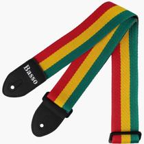 Correia basso reggae estampada violão guitarra contra baixo ukulele cavaco alça cinta ajustável resistente Correia basso reggae estampada violão guitarra contra baixo ukulele cavaco alça cinta ajustável resistente