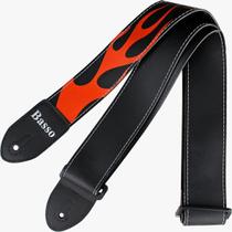 Correia basso sintético violão guitarra cavaquinho baixo ukulele alça cinta estampada regulável Correia basso sintético violão guitarra cavaquinho baixo ukulele alça cinta estampada regulável