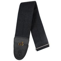 Correia Contrabaixo ECO BASS Basic 01 Black Algodão Reciclado Basso