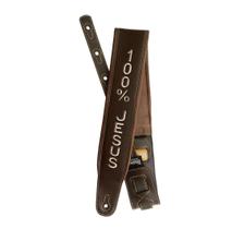 Correia De Couro Basso Cla 100% Jesus Classic Marrom