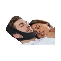 Correia De Dormir Anti-Suor Anti-Ronco Preta Equipamento De Correção De Respiração Boca Suporte