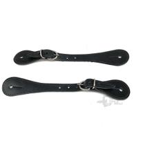 Correia de espora QM simples de couro com ferragens de INOX super resistente direto da fábrica