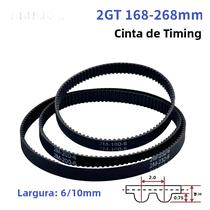Correia De Sincronização GT2 6/10mm 168mm-260mm Correia De Borracha De Laço Fechado Para Peças De