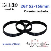 Correia De Sincronização GT2 6/10mm 2GT Largura Laço Fechado De Borracha Para Impressora 3D