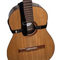 Correia de Violão Fixar e Tocar Preta