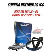 Correia Dentada 121SX180 DAYCO Ford Del Rey - 1.8 8V AP - 1990 / 1997