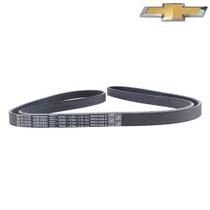 Correia do Alternador com Ar Condicionado e Direção Hidráulica Original Chevrolet Agile 2009 até 2016 e Novo Montana 2011 até 2018