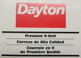 Correia em V Dayton 3L180 resistente a óleo e calor, 18 cm de comprimento Correia em V Dayton 3L180 resistente a óleo e calor, 18 cm de comprimento
