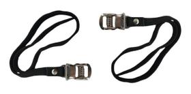 Correia Firma Pé Trans Bike E Fixar Bicicleta Em Racks (par)