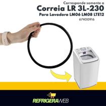 Correia Lavadora Electrolux Lm08 Lm06 Lte12 Lf10 Ltr10 Lte09