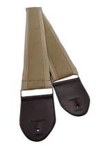 Correia Luxo 7 cm Bege Violão/Guit/Baixo (Acolchoada) - JGP Correia Luxo 7 cm Bege Violão/Guit/Baixo (Acolchoada) - JGP