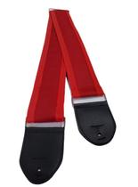 Correia Luxo 7 cm Vermelha Violão/Guit/Baixo Acolchoada -JGP Correia Luxo 7 cm Vermelha Violão/Guit/Baixo Acolchoada -JGP