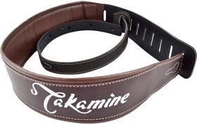 Correia Luxo Marrom TBS65 - TAKAMINE Correia Luxo Marrom TBS65 - TAKAMINE