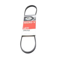 Correia Micro-V Gates 3PK0753 Nissan March 1.0 - Cód.10888 Correia Micro-V Gates 3PK0753 Nissan March 1.0 - Cód.10888